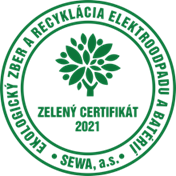 logo zelený certifikát